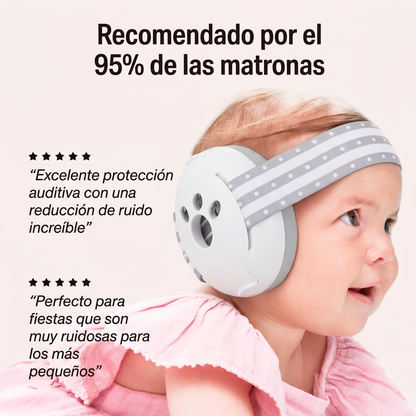 Orejeras para bebés con protección auditiva
