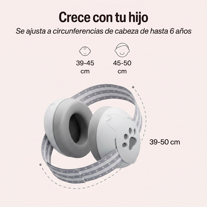 Orejeras para bebés con protección auditiva